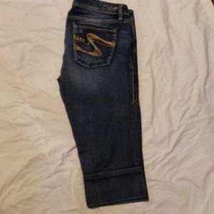 Silver Jeans Capri